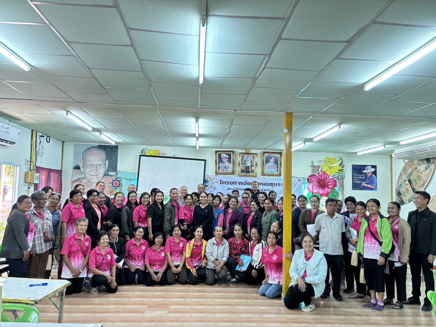 🌾☘️  สพอ.โนนสัง ร่วมเป็นวิทยากรในโครงการจัดทำแผนชุมชนประจำปีงบประมาณ 2569🐟🌾