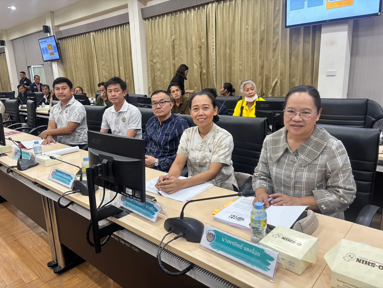 🌾☘️ สพอ.โนนสัง ร่วมประชุมติดตามการดำเนินงานกองทุนหมู่บ้านและคณะกรรมการเครือข่ายกองทุนหมู่บ้านและชุมชนเมืองระดับตำบล จังหวัดหนองบัวลำภู ครั้งที่ 1/2569 🐟🌾